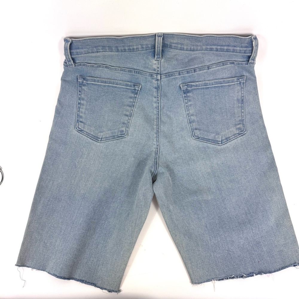 J Brand high rise light blue denim cut off jean shorts - size 31 - Picture 2 of 10
